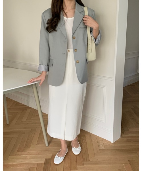 mood for a day(ムードフォーアデイ)の「forest cotton skirt /バックスリットコットンロングスカート(スカート・レディース・イエロー/アイボリー・SMALL/MEDIUM)」の13枚目の写真