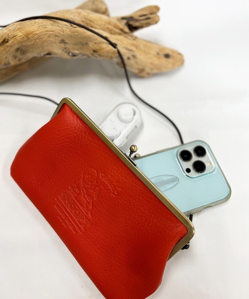 SNOOPY×OLD BETTY'S（スヌーピーカケルオールドベティーズ）の「【日本製】スヌーピー【SNOPPY】Leather Wallet Pouch（財布・レディース・オレンジ/オレンジ系その他2/イエロー系その他3/オレンジ系その他3/キャメル/イエロー系その他2・FREE）」の11枚目の写真