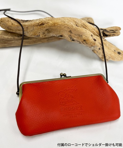 SNOOPY×OLD BETTY'S（スヌーピーカケルオールドベティーズ）の「【日本製】スヌーピー【SNOPPY】Leather Wallet Pouch（財布・レディース・オレンジ/オレンジ系その他2/イエロー系その他3/オレンジ系その他3/キャメル/イエロー系その他2・FREE）」の12枚目の写真