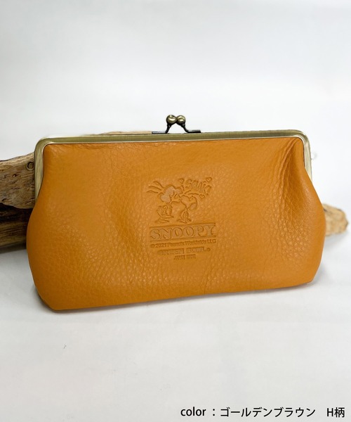 SNOOPY×OLD BETTY'S（スヌーピーカケルオールドベティーズ）の「【日本製】スヌーピー【SNOPPY】Leather Wallet Pouch（財布・レディース・オレンジ/オレンジ系その他2/イエロー系その他3/オレンジ系その他3/キャメル/イエロー系その他2・FREE）」の19枚目の写真