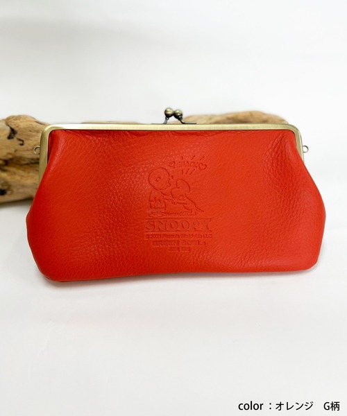 SNOOPY×OLD BETTY'S（スヌーピーカケルオールドベティーズ）の「【日本製】スヌーピー【SNOPPY】Leather Wallet Pouch（財布・レディース・オレンジ/オレンジ系その他2/イエロー系その他3/オレンジ系その他3/キャメル/イエロー系その他2・FREE）」の17枚目の写真