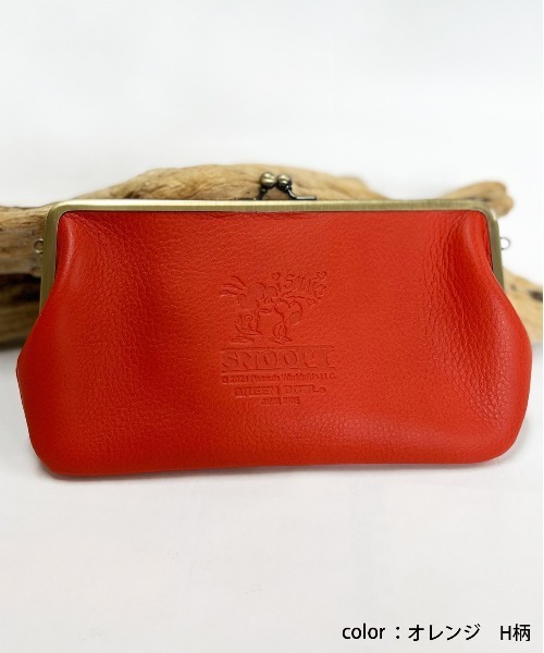 SNOOPY×OLD BETTY'S（スヌーピーカケルオールドベティーズ）の「【日本製】スヌーピー【SNOPPY】Leather Wallet Pouch（財布・レディース・オレンジ/オレンジ系その他2/イエロー系その他3/オレンジ系その他3/キャメル/イエロー系その他2・FREE）」の16枚目の写真