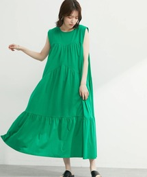 Sugar spoon | ・SUGAR SPOON ティアードロングワンピース(ワンピース)