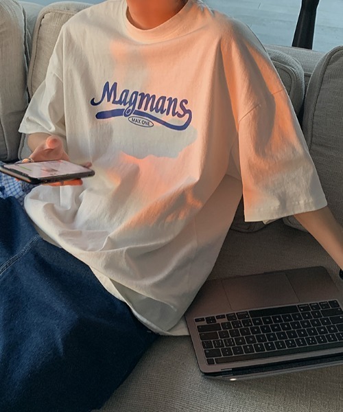 MGV(エムジーヴィー)の「シンプルワンポイントデザインTシャツ(Tシャツ/カットソー・メンズ・ホワイト/ピンク/ブラック・X-LARGE/MEDIUM/LARGE)」の13枚目の写真