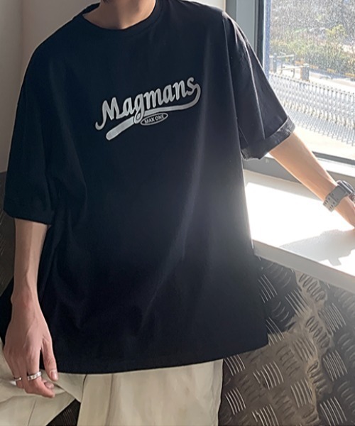 MGV(エムジーヴィー)の「シンプルワンポイントデザインTシャツ(Tシャツ/カットソー・メンズ・ホワイト/ピンク/ブラック・X-LARGE/MEDIUM/LARGE)」の14枚目の写真
