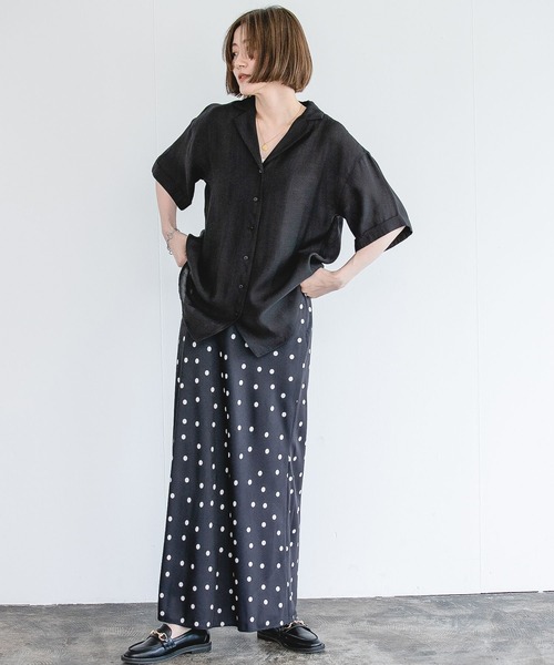A part by（アパートバイ）の「PoシアーカイキンシャツSS 350772