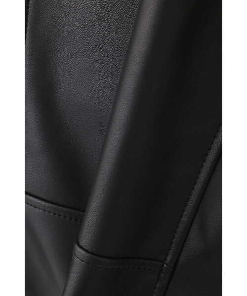 JILL STUART（ジルスチュアート）の「◆ グレンライダースジャケットブルゾン（ライダースジャケット・レディース・ブラック/パープル・SMALL/MEDIUM）」の10枚目の写真