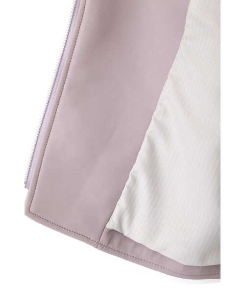 JILL STUART（ジルスチュアート）の「◆ グレンライダースジャケットブルゾン（ライダースジャケット・レディース・ブラック/パープル・SMALL/MEDIUM）」の22枚目の写真