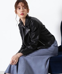 JILL STUART | ◆ グレンライダースジャケットブルゾン(ライダースジャケット)