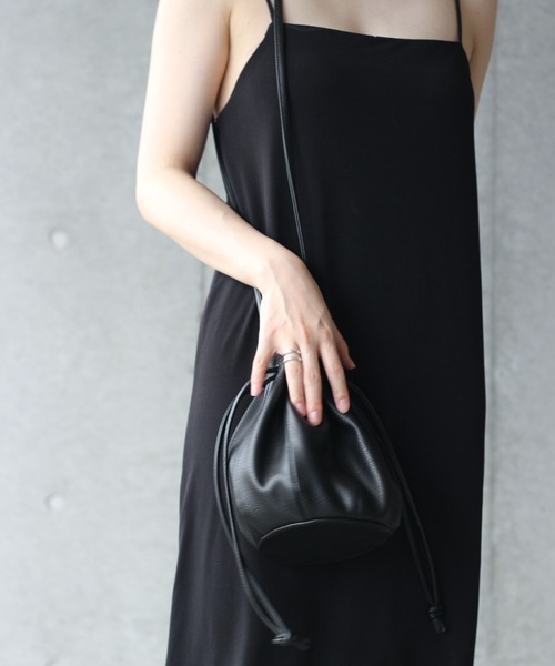 y/m by れぽすけ（イムバイレポスケ）の「巾着BAG（ショルダーバッグ・メンズ・ブラック・FREE）」の16枚目の写真