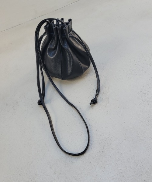 y/m by れぽすけ（イムバイレポスケ）の「巾着BAG（ショルダーバッグ・メンズ・ブラック・FREE）」の18枚目の写真