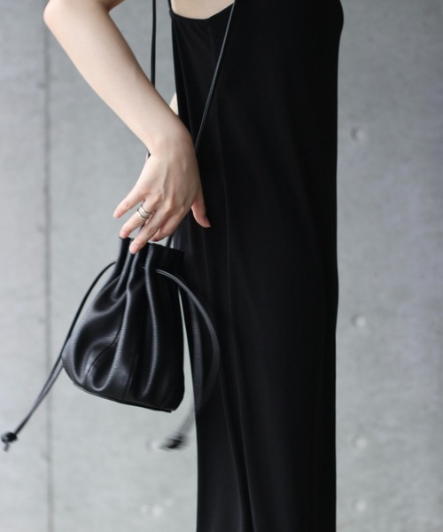 y/m by れぽすけ（イムバイレポスケ）の「巾着BAG（ショルダーバッグ・メンズ・ブラック・FREE）」の20枚目の写真