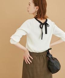 ROPE' PICNIC | 2WAY/ボウタイニットプルオーバー(ニット/セーター)