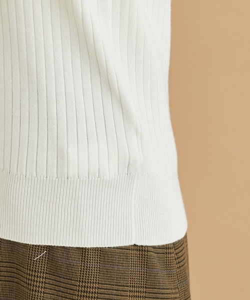 ROPE' PICNIC（ロペピクニック）の「2WAY/ボウタイニットプルオーバー（ニット/セーター・レディース・ブラック/ブルー/オフホワイト/ベージュ・38）」の16枚目の写真