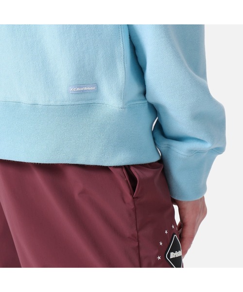 F.C.Real Bristol（エフシーレアルブリストル）の「HOOD LOGO ZIP UP TEAM SWEAT HOODIE（パーカー・メンズ・ライトグレー/ネイビー/ブラック/イエロー/サックスブルー/ボルドー・MEDIUM/SMALL/LARGE/X-LARGE）」の9枚目の写真