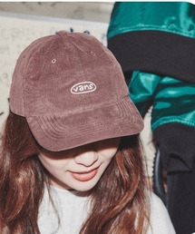 VANS（バンズ）の「VANS ヴァンズ M Oval Freehand Cord CAP キャップ 122K1160100 BROWN（キャップ・メンズ）」