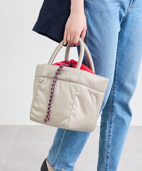 russet(ラシット)の「トートバッグ【THE CLOUDS NYLON】(CE-479)(トートバッグ・レディース・ブラック/パープル/グレー/レッド/カーキ・FREE)」の22枚目の写真
