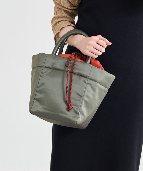 russet(ラシット)の「トートバッグ【THE CLOUDS NYLON】(CE-479)(トートバッグ・レディース・ブラック/パープル/グレー/レッド/カーキ・FREE)」の14枚目の写真