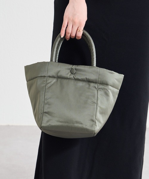 russet(ラシット)の「トートバッグ【THE CLOUDS NYLON】(CE-479)(トートバッグ・レディース・ブラック/パープル/グレー/レッド/カーキ・FREE)」の19枚目の写真