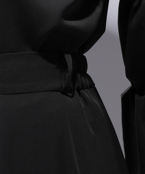 HARE(ハレ)の「ティアードイソザイスカート(HARE)(スカート・レディース・グレー/ブラック・FREE)」の10枚目の写真