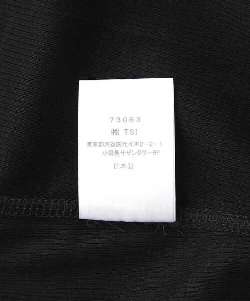 DROIT BELLO（ドロイトベロ）の「DROIT BELLO(ドロイトベロ) テレコタンクトップ（タンクトップ・レディース・ホワイト/ブラック/チャコール・F）」の7枚目の写真