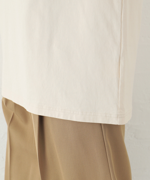 PROTAGONISTA（プロタゴニスタ）の「【PROTAGONISTA / プロタゴニスタ】LONG SLEEVE TEE（Tシャツ/カットソー・レディース・カーキ/アイボリー・FREE）」の18枚目の写真