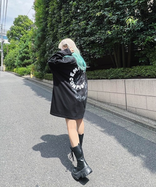 Figments(フィグメンツ)の「アグリーアウトソールブーツ(ブーツ・レディース・ブラック・SMALL/MEDIUM)」の13枚目の写真