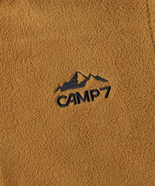 CAMP7(キャンプセブン)の「【CAMP7】ライトフリースベスト(ベスト・メンズ・ブラック/ベージュ・M/L)」の9枚目の写真
