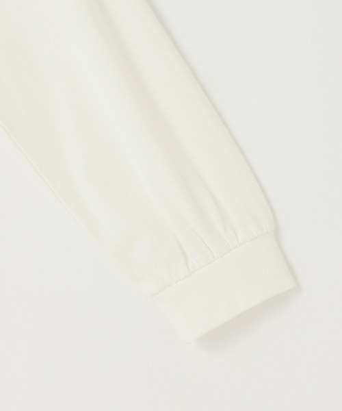 LOVETOXIC（ラブトキシック）の「【FILA】ドロスト長袖Tシャツ（Tシャツ/カットソー・キッズ・ラベンダー/ブラック/オフホワイト・M/S/L）」の12枚目の写真