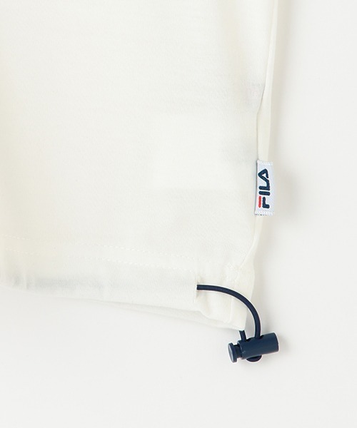 LOVETOXIC（ラブトキシック）の「【FILA】ドロスト長袖Tシャツ（Tシャツ/カットソー・キッズ・ラベンダー/ブラック/オフホワイト・M/S/L）」の13枚目の写真