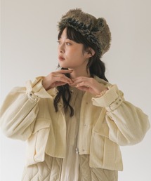idem メニーウェイ　キルティング&ツイードコート idem（イデム）の「many ways quilting & tweed coat/ツイード