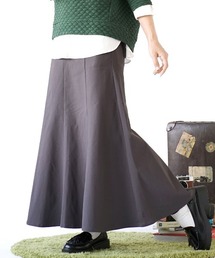 ももきもう 裏起毛マーメイドスカート