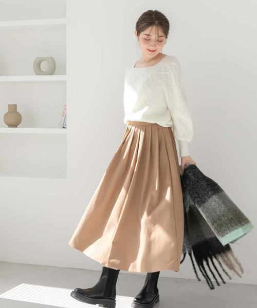 fifth（フィフス）の「【スタイリストプロデュース】サイドゴアトラックソールブーツ（ブーツ・レディース・ホワイト/ブラック・LL/S/L/M）」の11枚目の写真