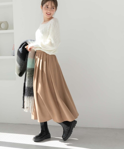 fifth（フィフス）の「【スタイリストプロデュース】サイドゴアトラックソールブーツ（ブーツ・レディース・ホワイト/ブラック・LL/S/L/M）」の12枚目の写真