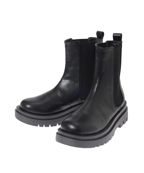 fifth（フィフス）の「【スタイリストプロデュース】サイドゴアトラックソールブーツ（ブーツ・レディース・ホワイト/ブラック・LL/S/L/M）」の20枚目の写真