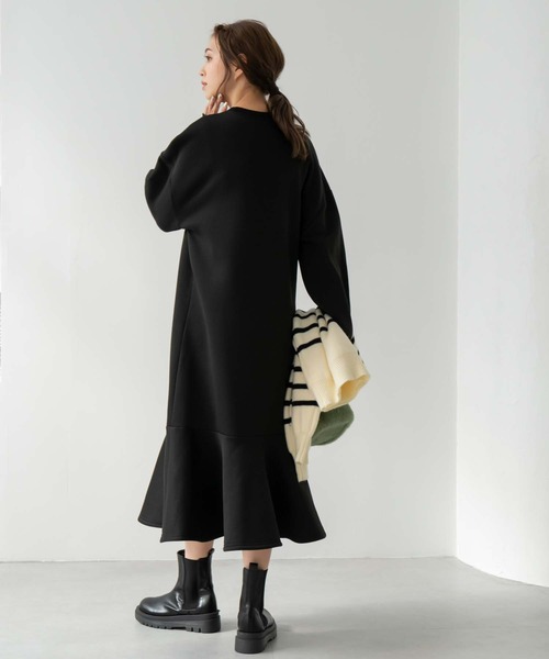 fifth（フィフス）の「【スタイリストプロデュース】サイドゴアトラックソールブーツ（ブーツ・レディース・ホワイト/ブラック・LL/S/L/M）」の8枚目の写真