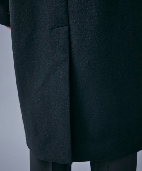 PUBLIC TOKYO カシミアベルテッドオーバーチェスターコート PUBLIC TOKYO（パブリックトウキョウ）の「カシミアベルテッド