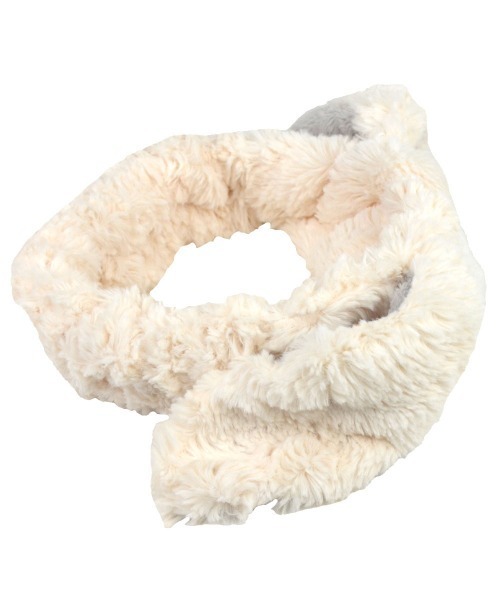 nici(ニキ)の「NICI/もこもこ ヘアバンド ヘアターバン ユキウサギ(ヘアバンド・レディース・ホワイト・ONE SIZE)」の3枚目の写真