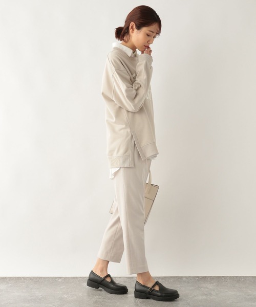 GLOBAL WORK（グローバルワーク）の「あったかウツクシルエットテーパードパンツ/295544（その他パンツ・レディース・ライトブルー/ブラック/ネイビー/ピンク/オレンジ/アイボリー/モカ/グリーン系その他4・SMALL/MEDIUM/LARGE/X-LARGE/XX-LARGE/X-SMALL）」の15枚目の写真