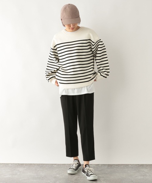 燿ページ セール】あったかウツクシルエットテーパードパンツ/295544