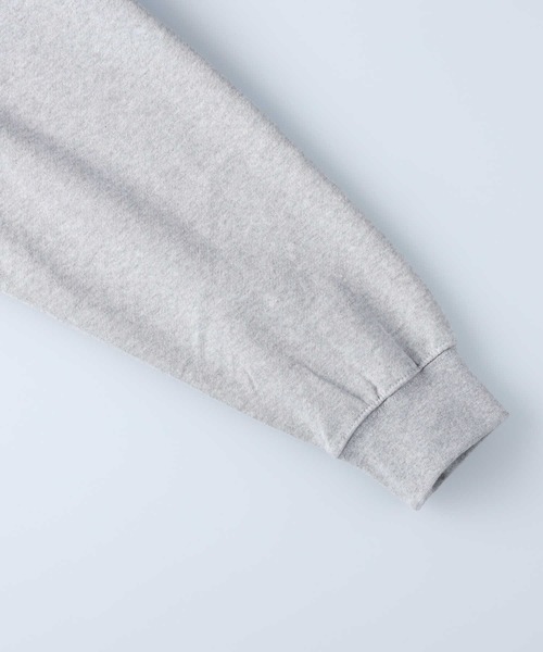 Right-on（ライトオン）の「スマボハーフジップスウェット（スウェット・メンズ・グリーン/オフホワイト/サックスブルー/グレー・XL/L/M）」の14枚目の写真