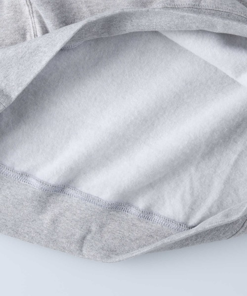 Right-on（ライトオン）の「スマボハーフジップスウェット（スウェット・メンズ・グリーン/オフホワイト/サックスブルー/グレー・XL/L/M）」の19枚目の写真