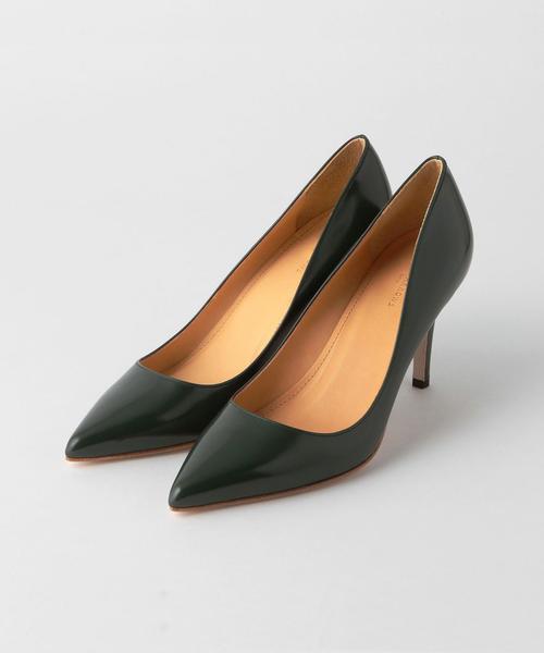 UNITED ARROWS（ユナイテッドアローズ）の「UGCE ポインテッドトゥ パンプス◆（パンプス・レディース・ブラック/ダークグリーン/ネイビー/ワインレッド/その他1・37/36/35h/37h/38/36h/35）」の2枚目の写真