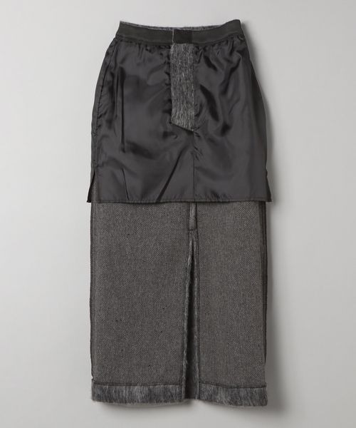 JEANASIS（ジーナシス）の「シャギ－ウールナロースカート/173578（スカート・レディース・ブラック系その他/ブルー系その他/ブルー・SMALL/MEDIUM）」の14枚目の写真