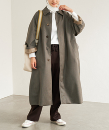 【COUTURE D`ADAM/クチュールドアダム】Gabardine Bal Collar コート