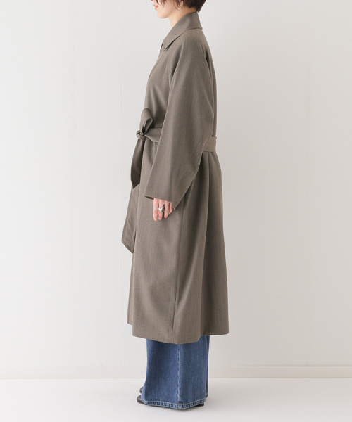 FRAMeWORK(フレームワーク)の「【COUTURE D`ADAM/クチュールドアダム】Gabardine Bal Collar コート(その他アウター・レディース・ベージュ・38)」の17枚目の写真