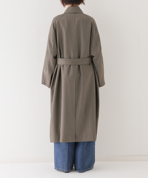FRAMeWORK(フレームワーク)の「【COUTURE D`ADAM/クチュールドアダム】Gabardine Bal Collar コート(その他アウター・レディース・ベージュ・38)」の18枚目の写真