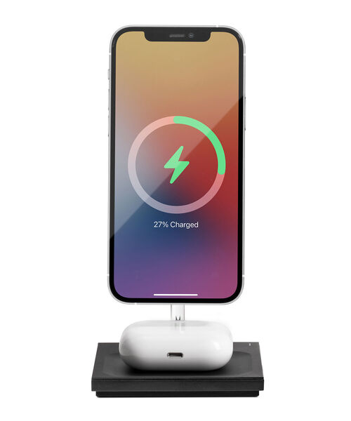 Native Union(ネイティブユニオン)の「NATIVE UNION / SNAP 2-IN-1 MAGNETIC WIRELESS CHARGER(スマホグッズ・メンズ・ブラック・ONE SIZE)」の8枚目の写真