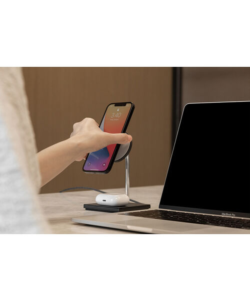 Native Union(ネイティブユニオン)の「NATIVE UNION / SNAP 2-IN-1 MAGNETIC WIRELESS CHARGER(スマホグッズ・メンズ・ブラック・ONE SIZE)」の12枚目の写真