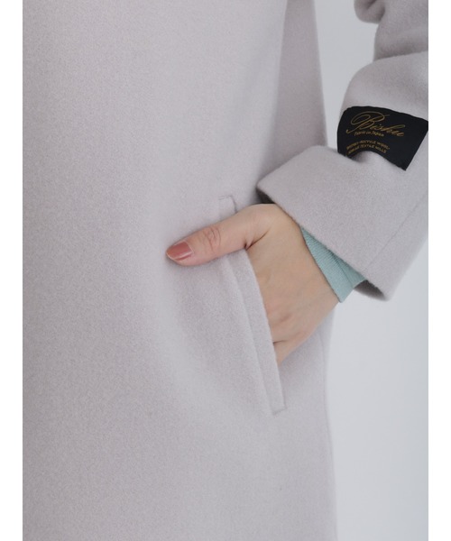 Te chichi（テチチ）の「ノーカラーコート（ノーカラーコート・レディース・ベージュ/グレー/ブルー・ﾌﾘ-）」の10枚目の写真